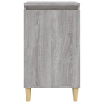 Bedside Cabinet Grey Sonoma 40x35x70 cm Engineered Wood