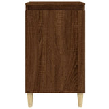 Bedside Cabinets 2 pcs Brown Oak 40x35x70 cm Engineered Wood - 45-Degree Angle