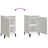 Bedside Cabinets 2 pcs White 40x35x70 cm Engineered Wood - Extra Image