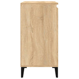 Bedside Cabinet Sonoma Oak 40x35x70 cm Engineered Wood - Close-Up Angle