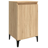 Bedside Cabinets 2 pcs Sonoma Oak 40x35x70 cm Engineered Wood - 45-Degree Angle