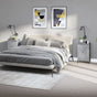 Bedside Cabinets 2 pcs Concrete Grey 40x35x70cm Engineered Wood
