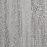 Bedside Cabinet Grey Sonoma 40x35x70 cm Engineered Wood