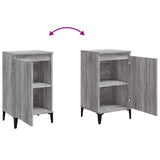Bedside Cabinets 2 pcs Grey Sonoma 40x35x70 cm Engineered Wood - Extra Image