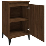 Bedside Cabinet Brown Oak 40x35x70 cm Engineered Wood