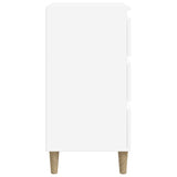 Bedside Cabinet White 40x35x70 cm Engineered Wood
