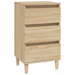 Bedside Cabinet Sonoma Oak 40x35x70 cm Engineered Wood
