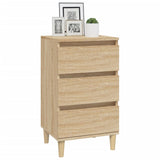 Bedside Cabinet Sonoma Oak 40x35x70 cm Engineered Wood - Top-Down View