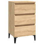 Bedside Cabinet Sonoma Oak 40x35x70 cm Engineered Wood