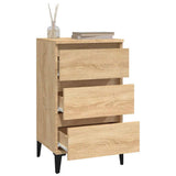 Bedside Cabinet Sonoma Oak 40x35x70 cm Engineered Wood - 45-Degree Angle