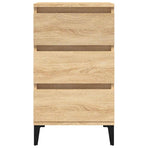 Bedside Cabinet Sonoma Oak 40x35x70 cm Engineered Wood