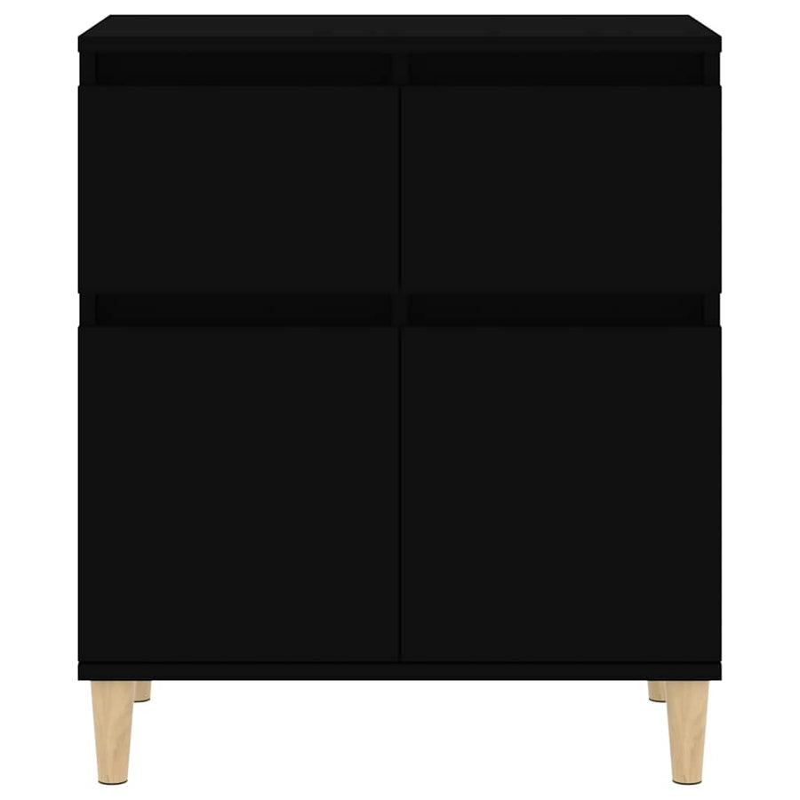Sideboard Black 60x35x70 cm Engineered Wood