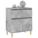 Sideboard Concrete Grey 60x35x70 cm Engineered Wood - Top-Down View