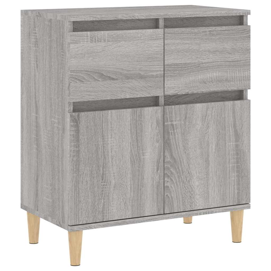 Sideboard Grey Sonoma 60x35x70 cm Engineered Wood