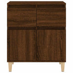 Sideboard Brown Oak 60x35x70 cm Engineered Wood