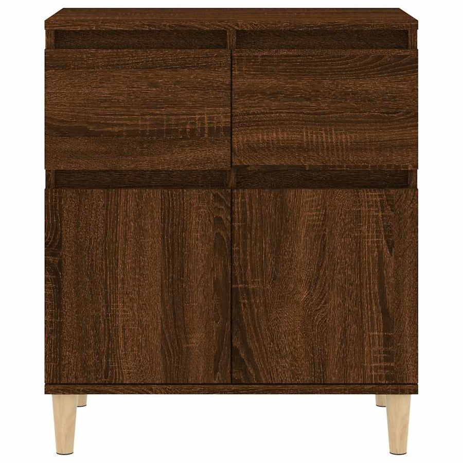 Sideboard Brown Oak 60x35x70 cm Engineered Wood