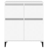 Sideboard White 60x35x70 cm Engineered Wood - Close-Up Angle