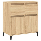 Sideboard Sonoma Oak 60x35x70 cm Engineered Wood - Front View