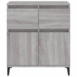 Sideboard Grey Sonoma 60x35x70 cm Engineered Wood - Close-Up Angle