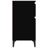 Bedside Cabinet Black 40x35x70 cm - Close-Up Angle