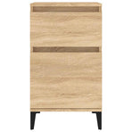 Bedside Cabinets 2 pcs Sonoma Oak 40x35x70 cm