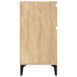 Bedside Cabinets 2 pcs Sonoma Oak 40x35x70 cm - Close-Up Angle