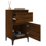 Bedside Cabinet Brown Oak 40x35x70 cm - 45-Degree Angle