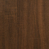 Bedside Cabinet Brown Oak 40x35x70 cm