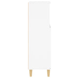 Bathroom Cabinet White 30x30x100 cm Engineered Wood