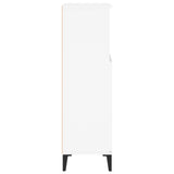 Bathroom Cabinet White 30x30x100 cm Engineered Wood