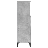 Bathroom Cabinet Concrete Grey 30x30x100 cm Engineered Wood - Low Angle