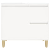 Bathroom Cabinet White 65x33x60 cm Engineered Wood