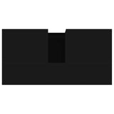 Bathroom Cabinet Black 65x33x60 cm Engineered Wood - Extra Image