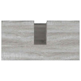 Bathroom Cabinet Grey Sonoma 65x33x60 cm Engineered Wood - Extra Image