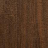 Bathroom Cabinet Brown Oak 65x33x60 cm Engineered Wood - Extra Image