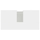 Bathroom Cabinet High Gloss White 65x33x60 cm Engineered Wood