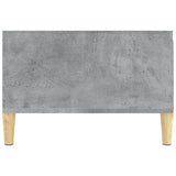 Coffee Table Concrete Grey 55x55x36.5 cm Engineered Wood - Low Angle
