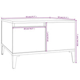 Coffee Table Concrete Grey 55x55x36.5 cm Engineered Wood