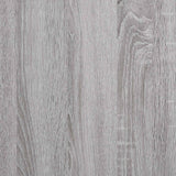 Coffee Table Grey Sonoma 80x80x36.5 cm Engineered Wood - Close-Up Angle