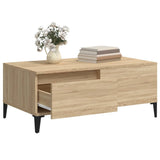 Coffee Table Sonoma Oak 90x50x36.5 cm Engineered Wood