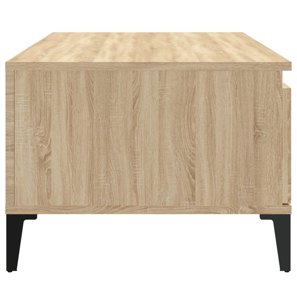 Coffee Table Sonoma Oak 90x50x36.5 cm Engineered Wood