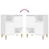 Sideboard White 60x35x70 cm Engineered Wood