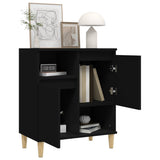 Sideboard Black 60x35x70 cm Engineered Wood