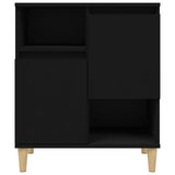 Sideboard Black 60x35x70 cm Engineered Wood
