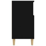 Sideboard Black 60x35x70 cm Engineered Wood