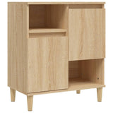 Sideboard Sonoma Oak 60x35x70 cm Engineered Wood - Front View