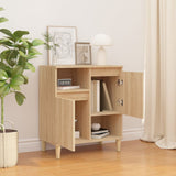 Sideboard Sonoma Oak 60x35x70 cm Engineered Wood - Side View