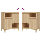Sideboard Sonoma Oak 60x35x70 cm Engineered Wood