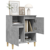 Sideboard Concrete Grey 60x35x70 cm Engineered Wood - Top-Down View