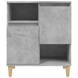 Sideboard Concrete Grey 60x35x70 cm Engineered Wood